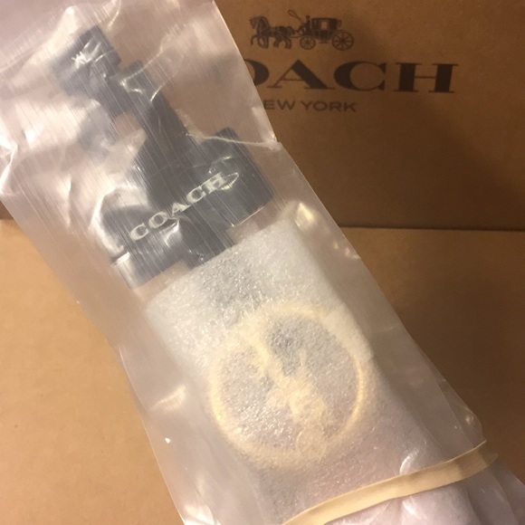 COACH HORSE & CARRIAGE BUCKLE BELT (25MM) (NWT) - Picture 7 of 11